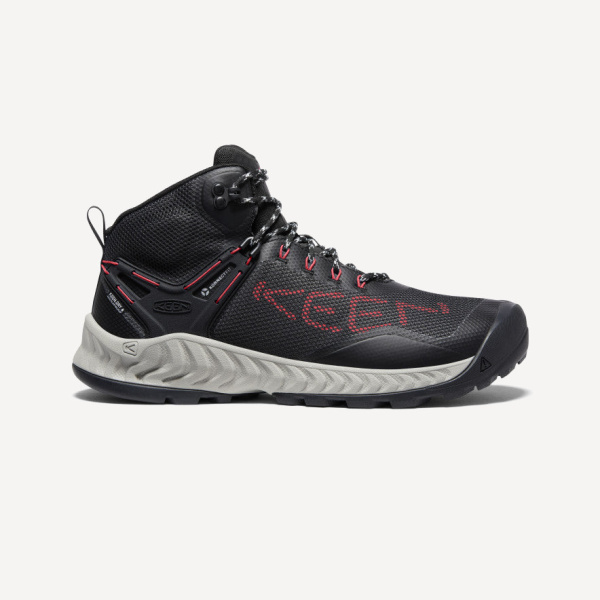 Ботинки NXIS EVO MID WP (EU 43 USm 10 СМ 27; black/red carpet)
